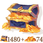 Icon Produk AFK Journey 1.554 Dragon Crystals